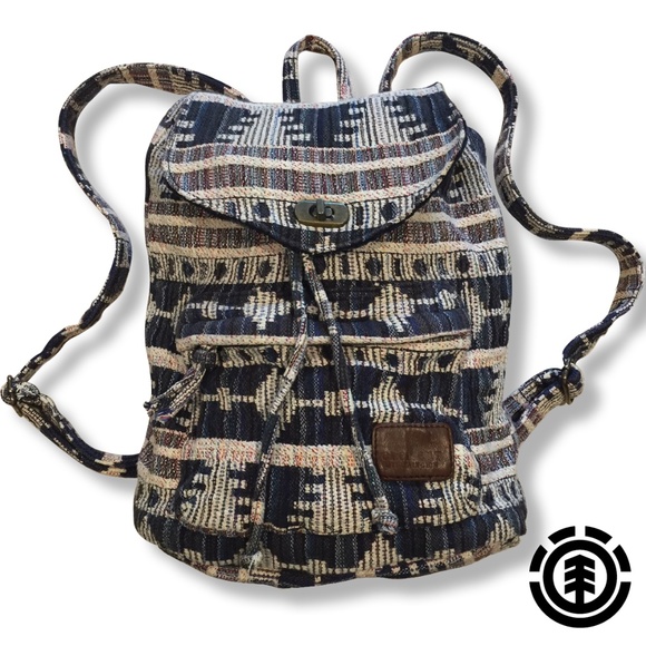 ELEMENT fabric backpack | 5"D x 12"W x12"H approx.